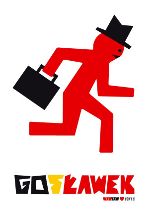 GOcławek  - plakat Wymiar do wyboru: 70x100 cm
