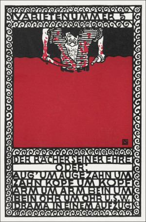 Variety Act 5: The Avenger of His Honor, Moriz Jung - plakat Wymiar do wyboru: 29,7x42 cm