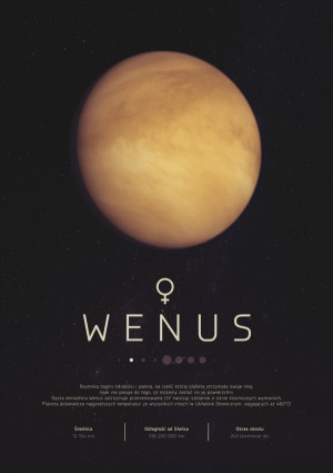 WENUS - plakat Wymiar do wyboru: 42x59,4 cm