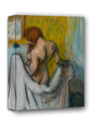 Woman with a Towel, Edgar Degas - obraz na płótnie Wymiar do wyboru: 30x40 cm