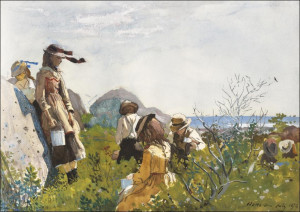 Berry Pickers, Winslow Homer - plakat Wymiar do wyboru: 100x70 cm