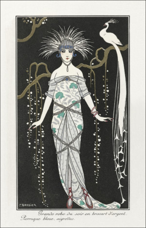 Costumes Parisiens, George Barbier - plakat Wymiar do wyboru: 40x60 cm