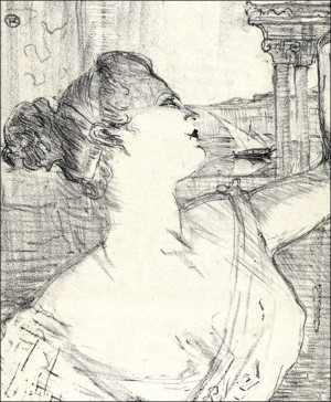 Sybil Sanderson, Henri de Toulouse-Lautrec - plakat Wymiar do wyboru: 61x91,5 cm