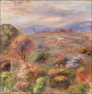 Landscape, Auguste Renoir - plakat Wymiar do wyboru: 50x50 cm