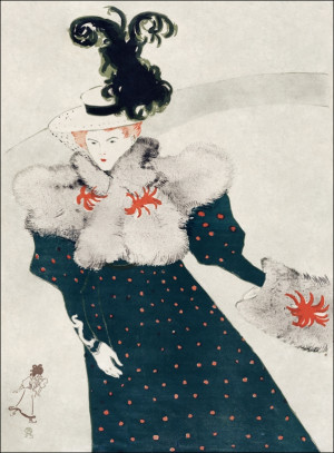 La revue blanche, Henri De Toulouse-Lautrec - plakat Wymiar do wyboru: 29,7x42 cm