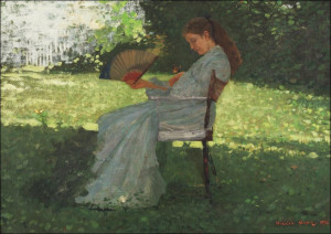 The Butterfly, Winslow Homer - plakat Wymiar do wyboru: 80x60 cm