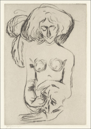 Cruelty (1905), Edvard Munch -  plakat Wymiar do wyboru: 30x40 cm