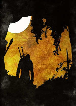 Moonlight Caverns - Wiedźmin - plakat Wymiar do wyboru: 40x60 cm