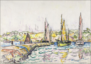 Concarneau, Paul Signac - plakat Wymiar do wyboru: 42x29,7 cm