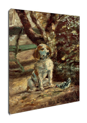 The Artist_s Dog Flèche, Henri de Toulouse-Lautrec - obraz na płótnie Wymiar do wyboru: 60x80 cm