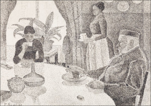 The Dining Room, Paul Signac - plakat Wymiar do wyboru: 91,5x61 cm