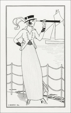 Costumes Parisiens, George Barbier - plakat Wymiar do wyboru: 61x91,5 cm