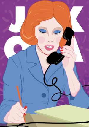Jolka - plakat Wymiar do wyboru: 21x29,7 cm