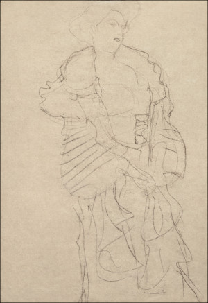 Hermine Gallia, Gustav Klimt - plakat Wymiar do wyboru: 42x59,4 cm