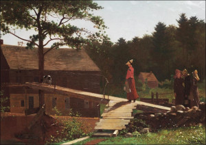 Old Mill, The Morning Bell, Winslow Homer - plakat Wymiar do wyboru: 80x60 cm