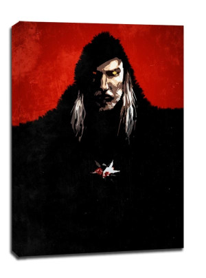 Wiedźmin - Bloodlust Geralt - obraz na płótnie Wymiar do wyboru: 70x100 cm