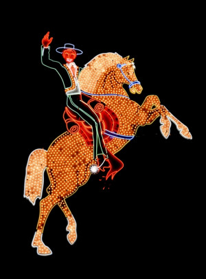 Freemont Street historic neon sign located in Las Vegas, Nevada., Carol Highsmith - plakat Wymiar do wyboru: 20x30 cm