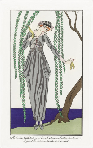 Costumes Parisiens, George Barbier - plakat Wymiar do wyboru: 20x30 cm