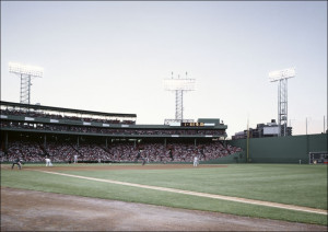 Fenway Park and the 'Green Monster,' Boston, Carol Highsmith - plakat Wymiar do wyboru: 80x60 cm
