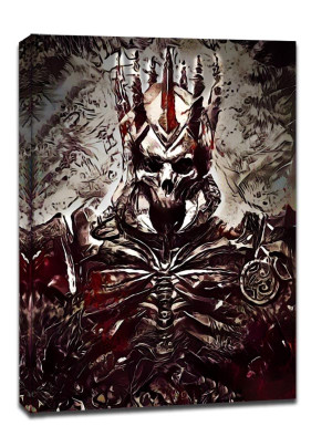 Legends of Bedlam, Eredin, Wiedźmin The Witcher - obraz na płótnie Wymiar do wyboru: 70x100 cm