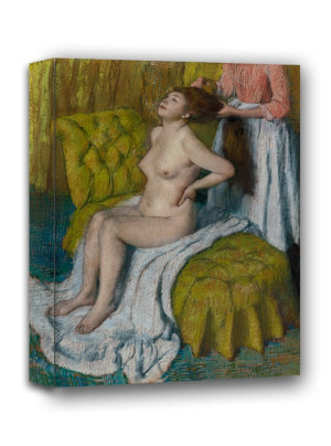 Woman Having Her Hair Combed , Edgar Degas - obraz na płótnie Wymiar do wyboru: 40x50 cm