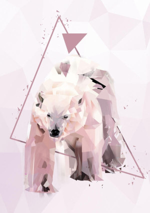 Miś - plakat Wymiar do wyboru: 30x40 cm