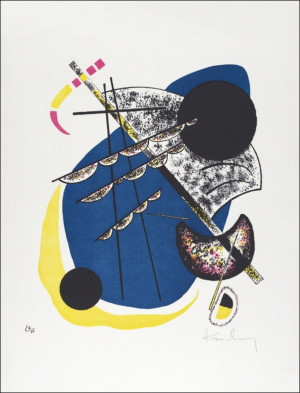Kleine Welten II, Wassily Kandinsky - plakat Wymiar do wyboru: 30x40 cm