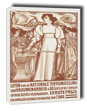 Labor for the woman, Jan Toorop - obraz na płótnie Wymiar do wyboru: 70x100 cm