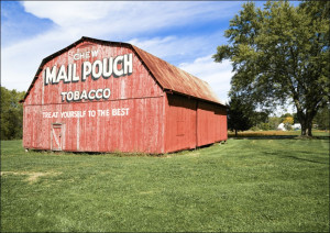 Mail Pouch Barn in Stark County, Ohio., Carol Highsmith - plakat Wymiar do wyboru: 29,7x21 cm