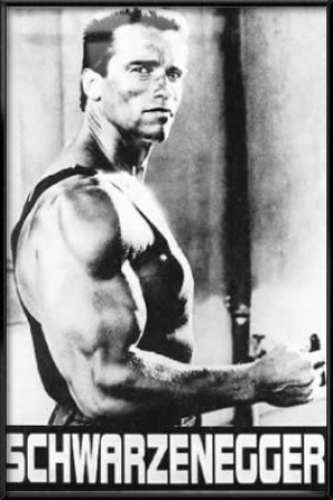 Arnold Schwarzenegger Komando - plakat