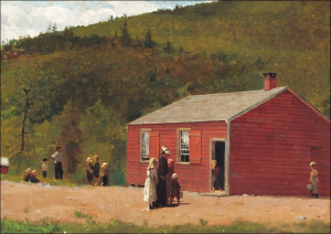 School Time, Winslow Homer - plakat Wymiar do wyboru: 100x70 cm