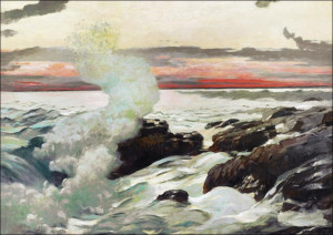 West Point, Prout's Neck, Winslow Homer - plakat Wymiar do wyboru: 84,1x59,4 cm