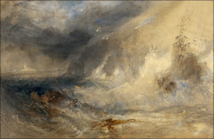 Long Ship_s Lighthouse, Land's End, William Turner - plakat Wymiar do wyboru: 60x40 cm