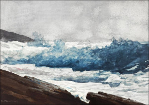 Prout’s Neck, Breakers, Winslow Homer - plakat Wymiar do wyboru: 70x50 cm