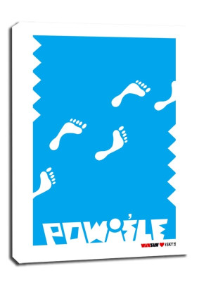 Powiśle  - obraz na płótnie Wymiar do wyboru: 90x120 cm