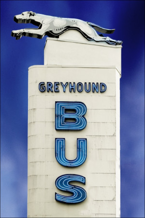 Hacienda Horse and Rider, historic neon sign, Las Vegas, Nevada., Carol Highsmith - plakat Wymiar do wyboru: 40x60 cm