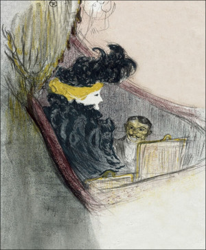 A Princely Idyl, Clara Ward, Henri de Toulouse-Lautrec - plakat Wymiar do wyboru: 60x80 cm