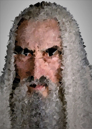 POLYamory - Saruman, Władca Pierścieni - plakat Wymiar do wyboru: 59,4x84,1 cm