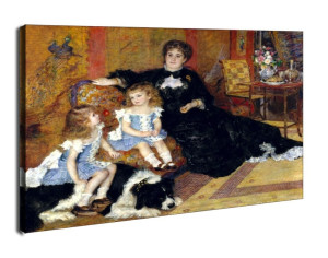 Madame Georges Charpentier (Marguérite Louise Lemonnier, 1848–1904) and Her Children, Georgette Berthe (1872–1945) and Paul Émile Charles (1875–1895),