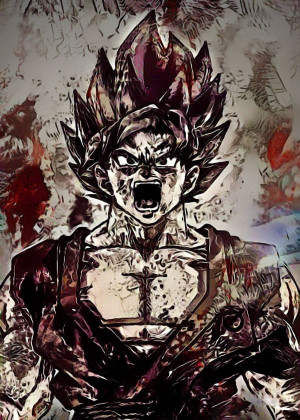 Legends of Bedlam - Goku, the Limit Breaker, Dragon Ball - plakat Wymiar do wyboru: 61x91,5 cm