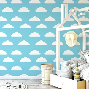 Blue sky - tapeta ścienna , rodzaj - tapeta flizelinowa laminowana