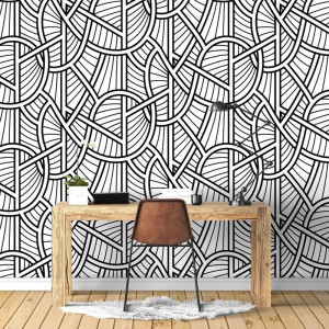 Crazy pattern - tapeta ścienna , rodzaj - tapeta flizelinowa