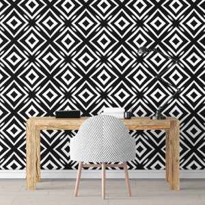 Art deco illusion - tapeta ścienna , rodzaj - próbka tapety 50x50cm