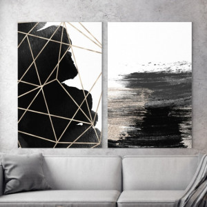 Zestaw dwóch obrazów - artistic modernity ,  -