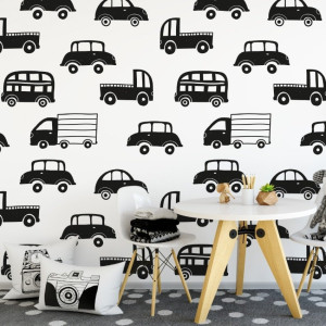 Tapeta dziecięca - fancy cars , rodzaj - tapeta flizelinowa
