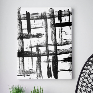 Modny obraz na płótnie - total abstraction , wymiary - 50cm x 70cm