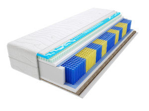 Materac Hebe Trawa Multipocket Visco Molet - Rozmiar: 95x145 cm, Wysokość: 22 cm