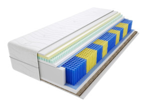 Materac Hebe Trawa Multipocket - Rozmiar: 115x185 cm, Wysokość: 22 cm