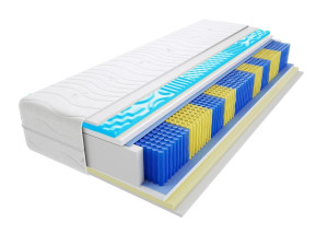 Materac Denver Multipocket Visco Molet - Rozmiar: 125x160 cm, Wysokość: 21 cm