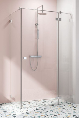Essenza Pro Kdj Drzwi 100 Prawe Chrom/Przejrzyste 10097100-01-01R